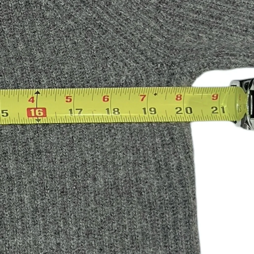J. Crew Cashmere Ribbed Turtleneck Sweater